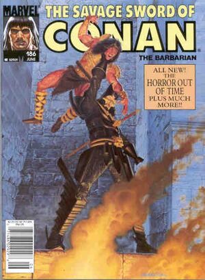 Cover SAVAGE SWORD OF CONAN #186.
